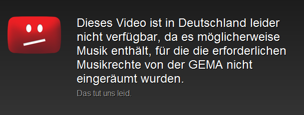 PostIt Youtube und GEMA? Image